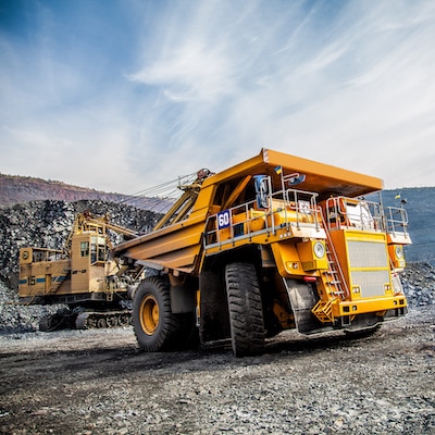 mining truck, taps for mining industry